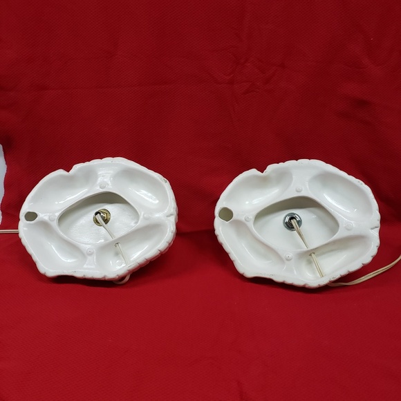 Vintage Set of Snowman and Snowlady With Lighted  Base - Picture 6 of 6